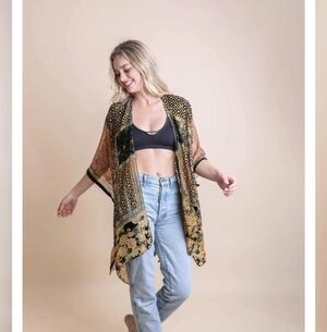 Frida Burnout Kimono Akemi+kin O/S